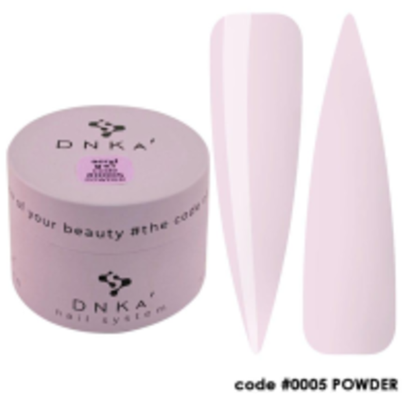 Акрил-гель для нігтів DNKa Аcryl Gel 0005 Powder, 30 мл