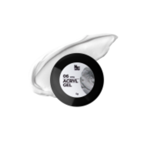 Акрил гель Mett Expert Acryl Gel White №006 Білий 5 г