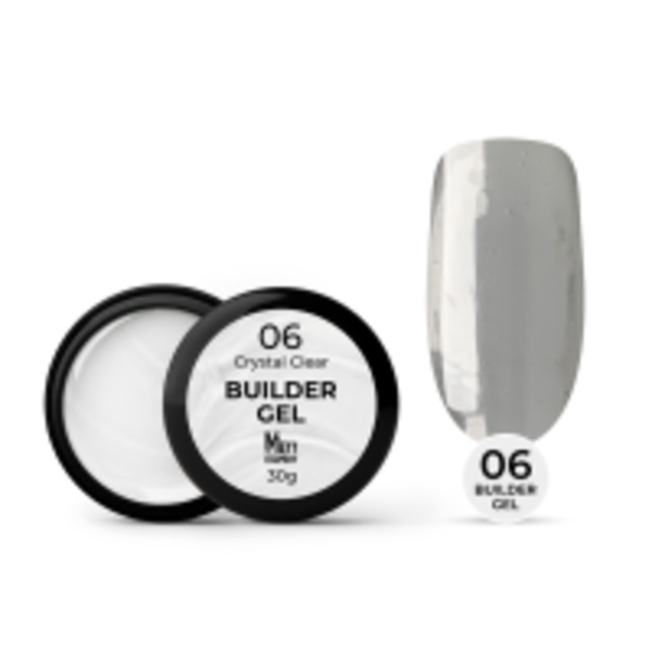 Гель для нарощування Mett Expert Builder gel Crystal clear №06 Прозорий 30 г