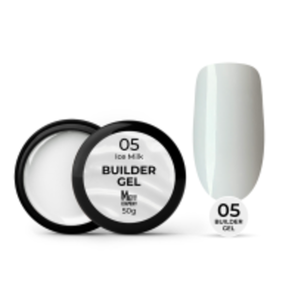 Гель для нарощування Mett Expert Builder gel Ice milk №05 Молочний 50 г