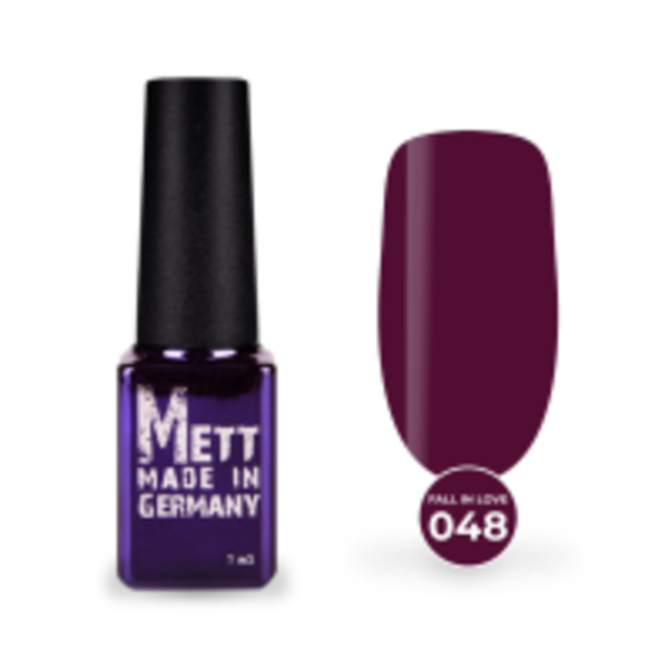 Гель-лак Mett Expert Fall in love collection №048 Баклажановий 7 г