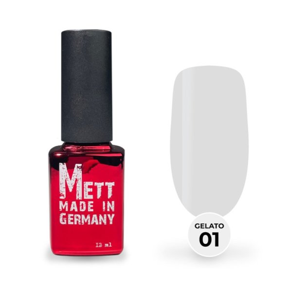 Рідкий гель Mett Expert Liquid gels Gelato №01 Vanilla Молочний 12 г
