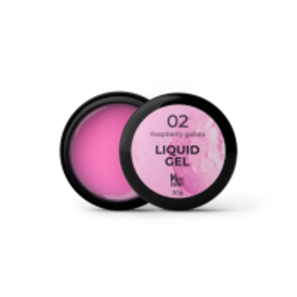 Рідкий гель Mett Expert Liquid gels Gelato №02 Raspberry Ніжно-рожевий 30 г