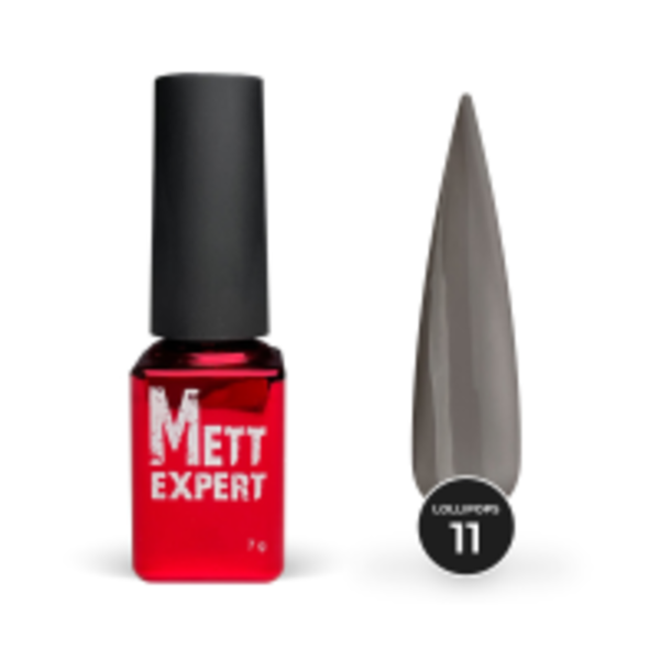 Гель-лак Mett Expert Lollipops №11 Чорний 7 г