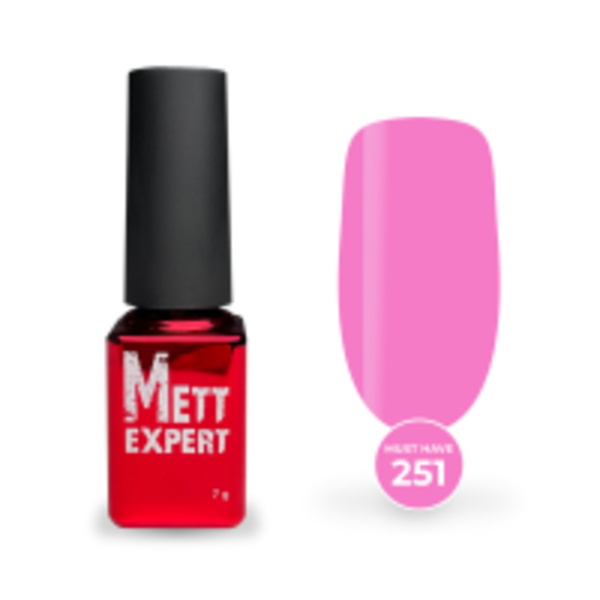 Гель-лак Mett Expert Must have №251 7 г