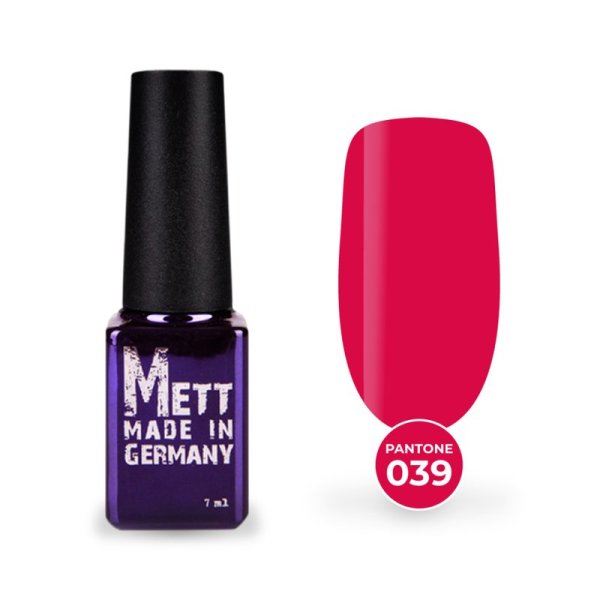 Гель-лак Mett Expert Раntone collection №039 Фуксія 7 г