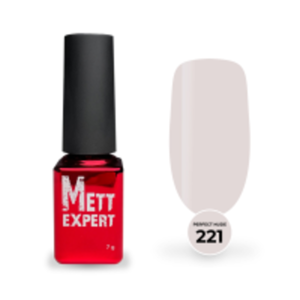 Гель-лак Mett Expert Perfect nude №221 Біло-ліловий 7 г