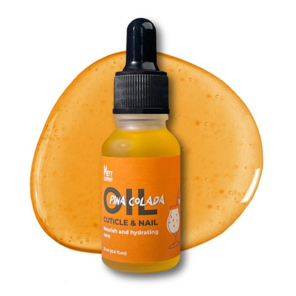 Олійка для догляду за нігтями та кутикулою Mett Expert Pina Colada 15 мл