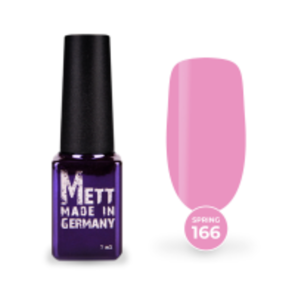 Гель-лак Mett Expert Spring colors №166 Рожевий 7 г