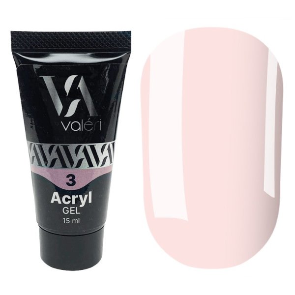 Акрил-гель від Valeri № 3 (15 ml).