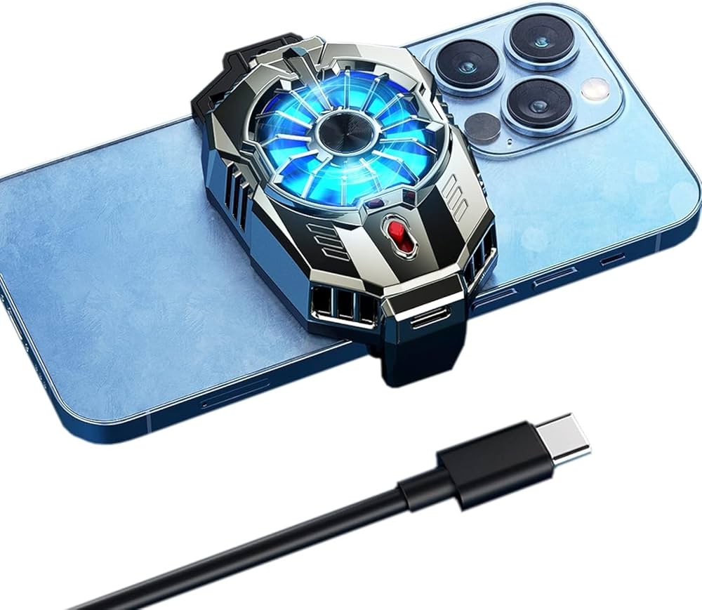DY68 New Game Cooler Portable Cheap Phone Gaming Cooler Radiator with RGB Light for Phone