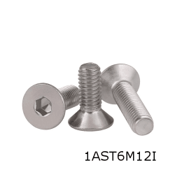 MACHINE SCREWS FOR KEEL COOLER M6 x 12mm CSK HEX HEAD