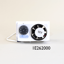 TRANSFER FAN WITH THERMOSTAT 12 VOLT