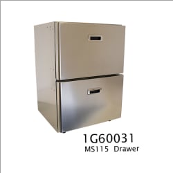 MS115 Frigoboat 115 Litre SS 2 Drawer Fridge cabinet - 12v