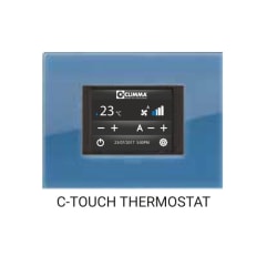 DISPLAY CLIMMA C-TOUCH 2,4  with 6m RJ cable and bezel (BT Livinglight, AxoolRute, VM Arke, VM Eikon - STD)