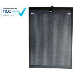 150W SlimEdge MHD Solar Panel  (inc. cable & fuse)