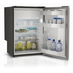 115 Litre Front opening fridge - with ice box, Chrome Lock Light grey door, 12/24Volt Mechanical Thermostat, NXT GEN