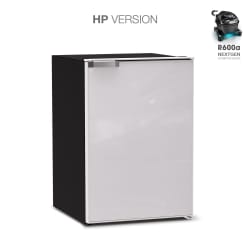 130 Litre Front opening fridge - with ice box, Light grey door, 12/24Volt Remote NextGen Compressor