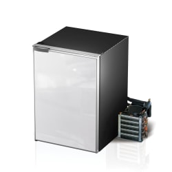 35 Litre Front opening freezer, Light grey door, 12/24Volt with Remote Compressor