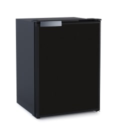 39 Litre Front opening fridge - with ice box, Black door, 12/24Volt