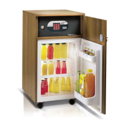 40L MINIBARIN FREE STANDING OAK CABINET & LIGHT(1901)