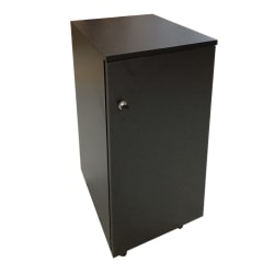 Vitrifrigo 42 litre free standing minibar in built in cabinet black Cabinet silent absorption