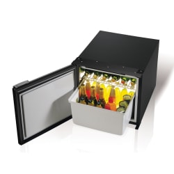 47 LTR DRAWER FRIDGE 12/24v AIRLOCK CATCH inc FRAME