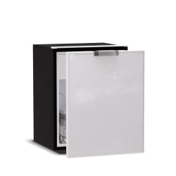 75 Litre Drawer fridge - with ice box, Light grey door, 12/24Volt with Remote Compressor