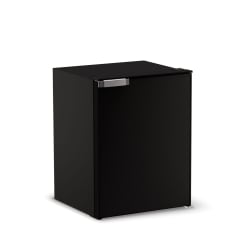 75 Litre Front opening fridge - with ice box, Black door, 12/24Volt with Remote Compressor