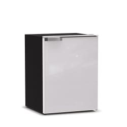 75 Litre Front opening fridge - with ice box, Light grey door, 12/24Volt with Remote Compressor