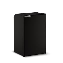95 Litre Front opening fridge - with ice box, Black door, 12/24Volt with Remote Compressor