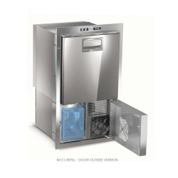 Icemaker Full Height, OCX2 Catch and Integral Frame, Refill Tank Fed, 230v 50/60htz