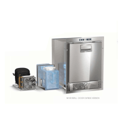 Icemaker Half Height, OCX2 Catch and Integral Frame, Mains Fed,  230v 50/60htz Remote Compressor