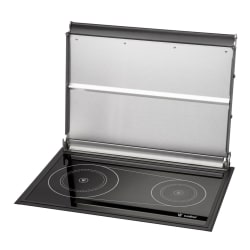 XC Duo Ceramic Diesel Hob and Blower Lid - Black