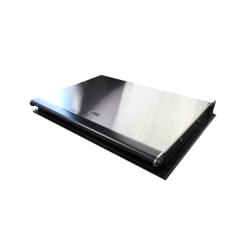 XC Duo Ceramic Diesel Hob and Blower Lid - Stainless Steel