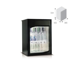 33L MINIBAR GLASS DOOR & LED LIGHT(1901)