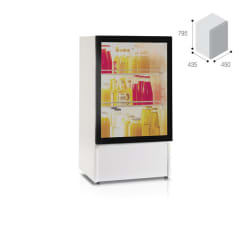 75L GLASS DOOR BAR FRIDGE 220V(1901)