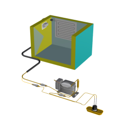 Keel Cooled Frigomatic Milano Fridge And Freezer Kits From 20 Litres To 380 Litres