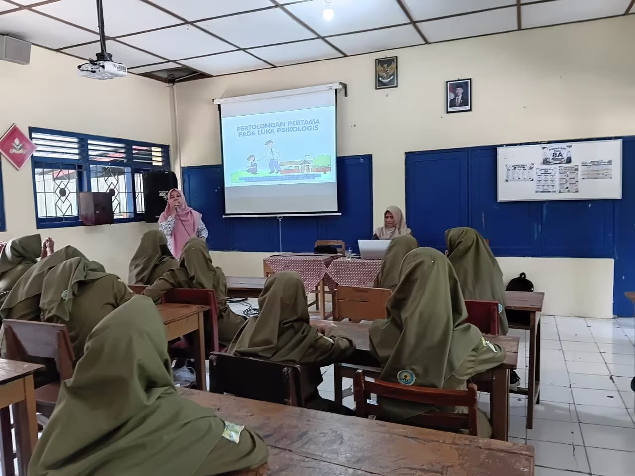 MTs Muhammadiyah Kasihan Perkuat Kepedulian terhadap Kesehatan Jiwa Remaja melalui Sosialisasi P3LP