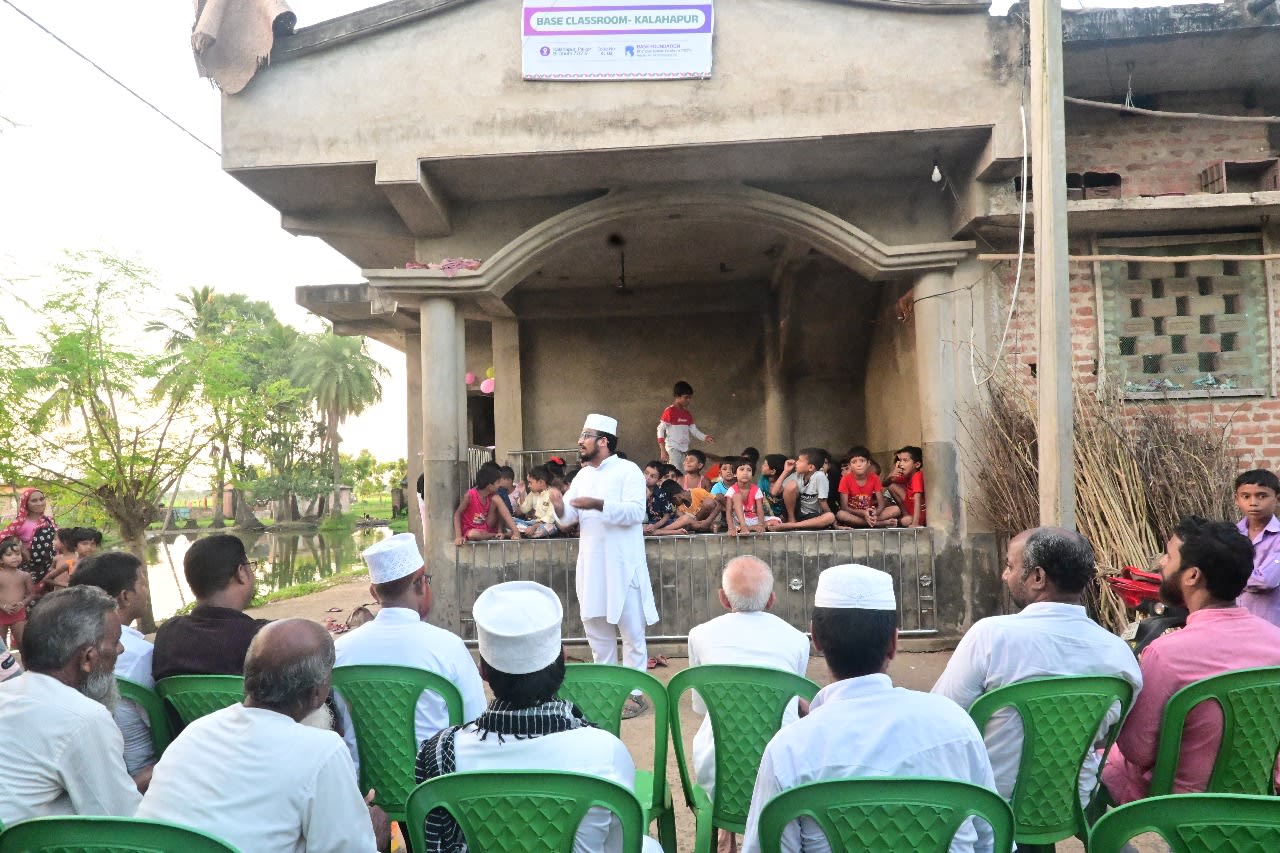 Kalahpur Learning Centre: Inauguration of Another Base Classroom