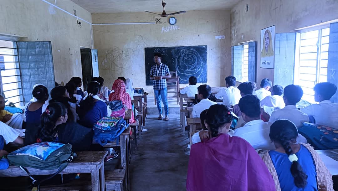 Ground Report: Amdole High School Visit under "Map Bengal" Project