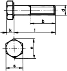 Kuusioruuvi ZNK DIN 931 M10x40 100 kpl/ltk 