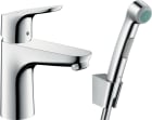 Pesuallashana Hansgrohe Focus Push-Open, bidé 31927000 