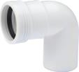 Kulmayhde 88,5° PP Wavin Wafix DN 32x88,5 valkoinen 