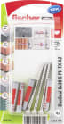 Yleistulppa Fischer DuoSeal 6x38 mm IP tulppa/ruuvi A2 4 kpl/ltk 