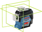 Linjalaser Bosch GLL 3-80C 12V+BM1 Green L-Boxx 