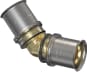 Puristuskulma 45° Wavin Tigris M5 40 mm 