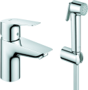 Pesuallashana Grohe BauEdge bidé, OHM basin smth b Hygienica 