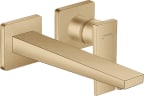 Pesuallashana piiloasennus Hansgrohe Metropol seinä 225 mm, harjattu pronssi 32526140 