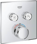 Suihkuhana Grohe Grohtherm SmartControl piiloasennus kahdella venttiilillä 29124000 